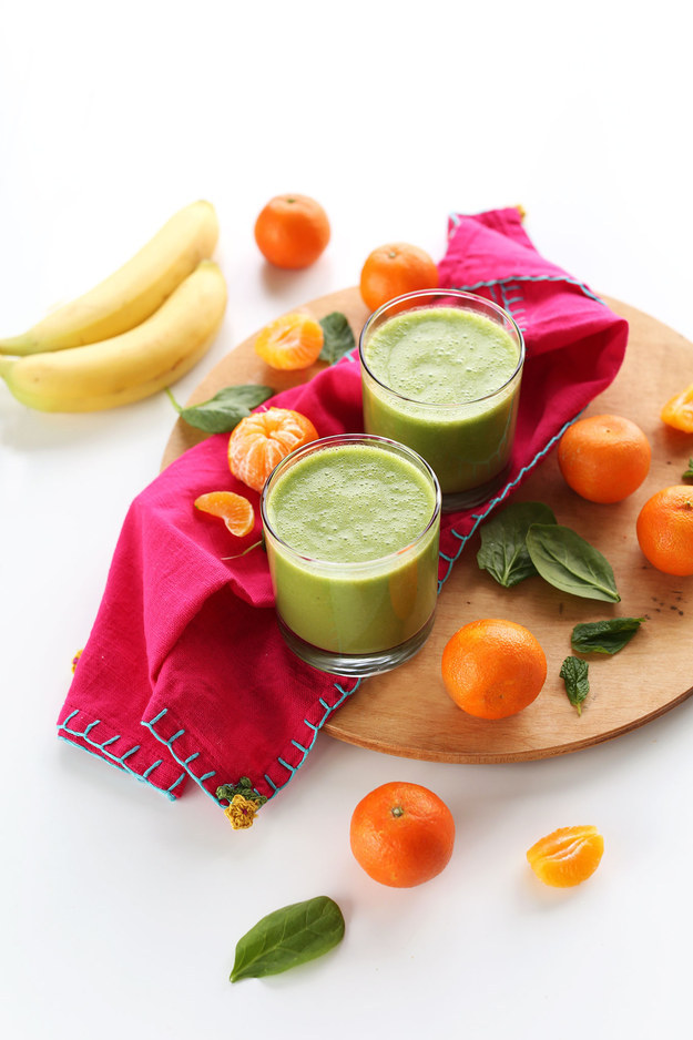 Coconut Clementine Green Smoothie