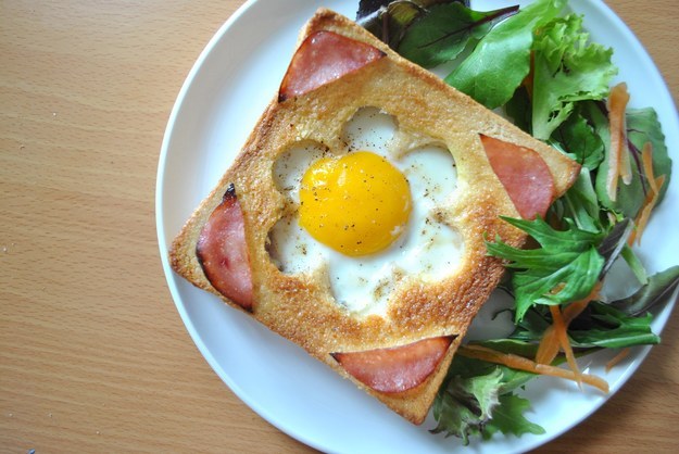 Ham and Egg in a Nest