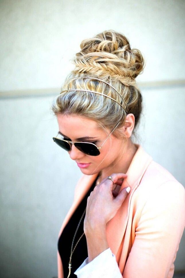 High Bun for Updo Hairstyles