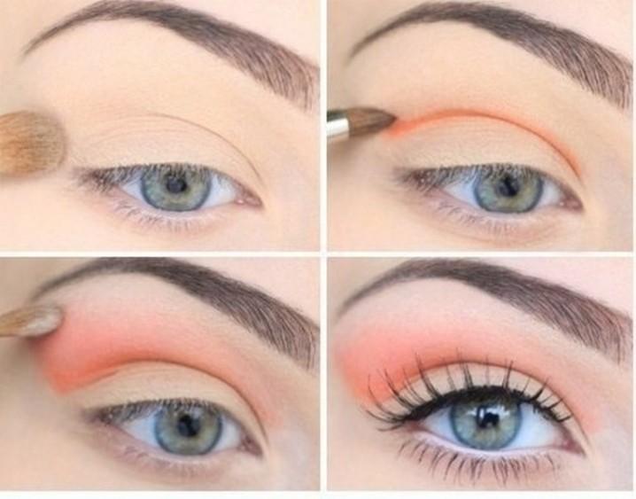 Orange Eye Makeup