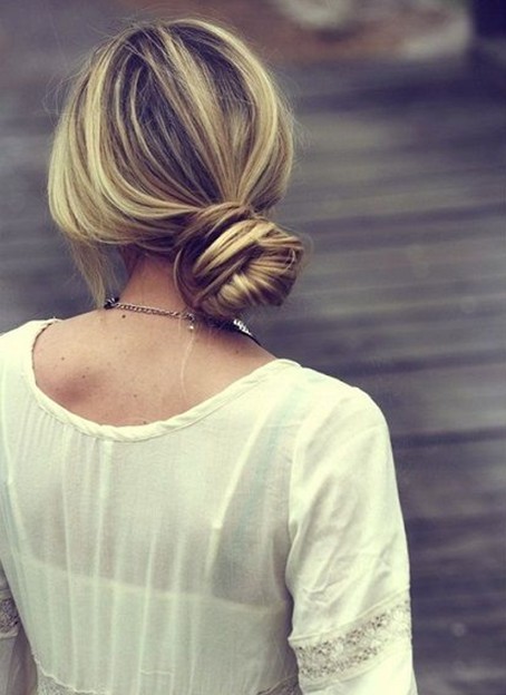 Perfect Side Bun Hairstyle