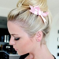 Pretty Bun Hairstyle