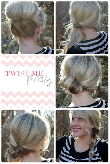 20 Easy Updo Hairstyles For Medium Hair Pretty Designs