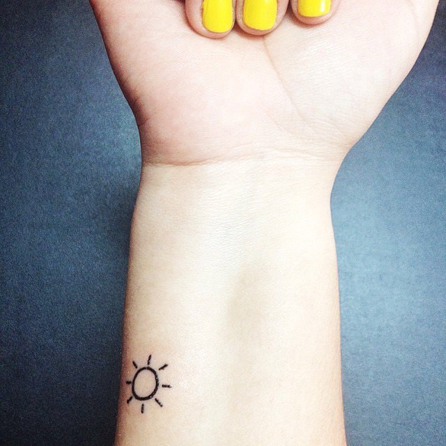 Ray-Sun Tattoo for women