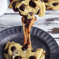 Salted Caramel Chocolate Chip Cookies