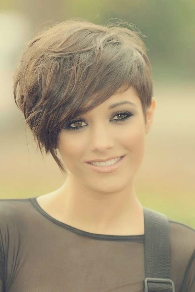 Short Layered Hairstyle for Fine Hair