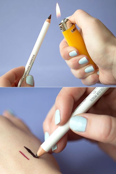 Turn a Pencil Eyeliner into a Gel Formula