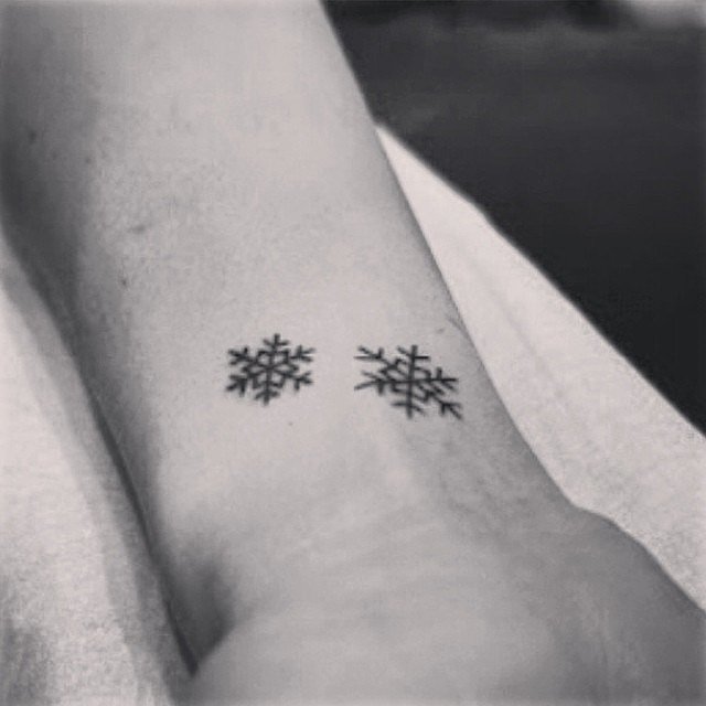 Unique-Snowflakes Tattoo for women