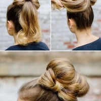 Cute High Bun Hairstyle Tutorial