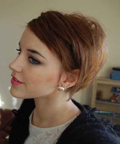 Easy Short Pixie Haircut for School