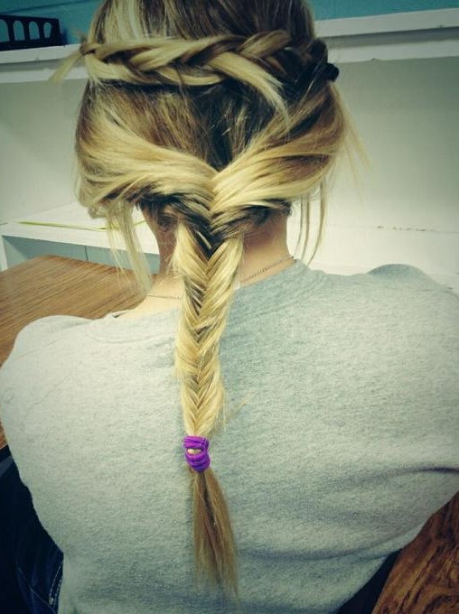 Fishtail Twist Braid Hairstyle for Holiday