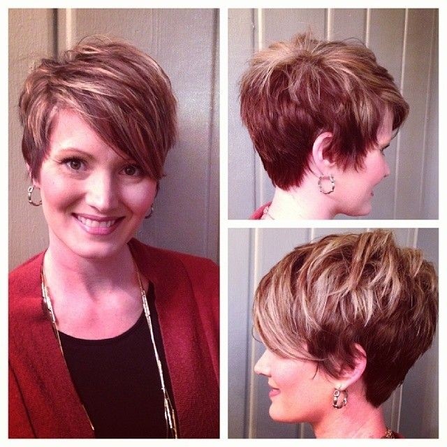 Short Layered Haircut for Women over 40