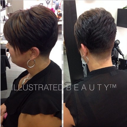 Short Layered Hairstyle for Black Women