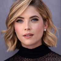 Ashley Benson Short Wavy Bob Hairstyle