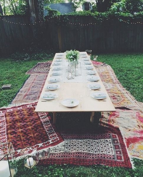 Backyard Picnic Table