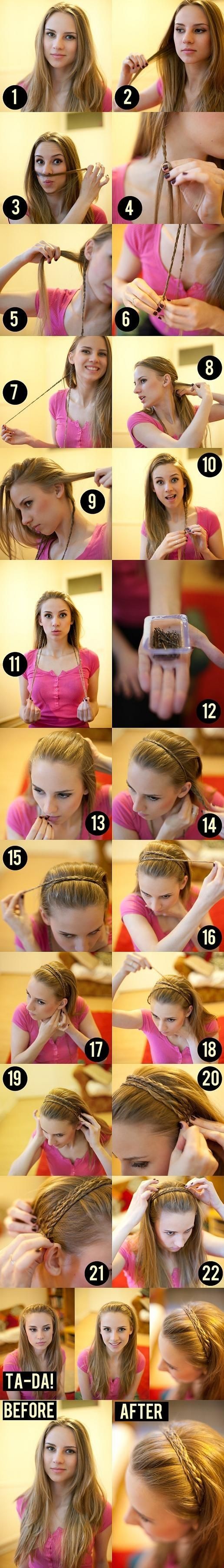 Braided Hairstyle Tutorial for Holiday