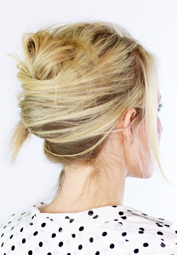 Cute French Twist Hairstyle