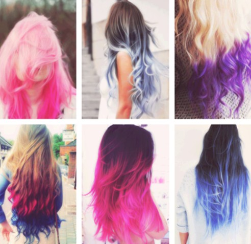 Different Ombre Hair Color Ideas for Girls