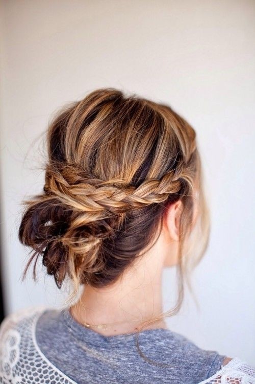 Easy Braided Updo for Everyday Hairstyles
