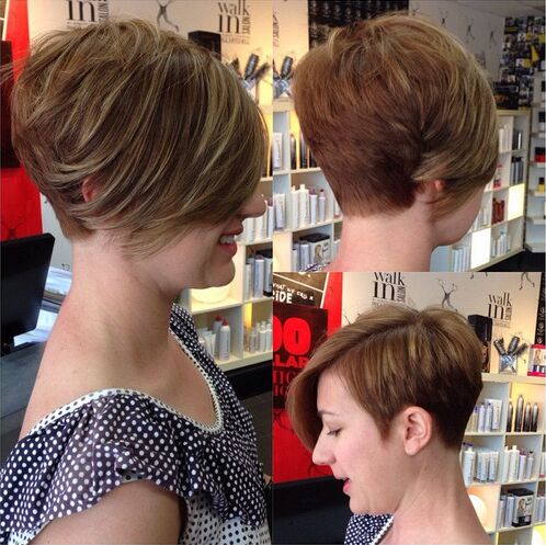 Short Layered Hairstyle for Women
