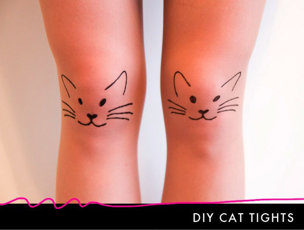 Simple Cat Tights