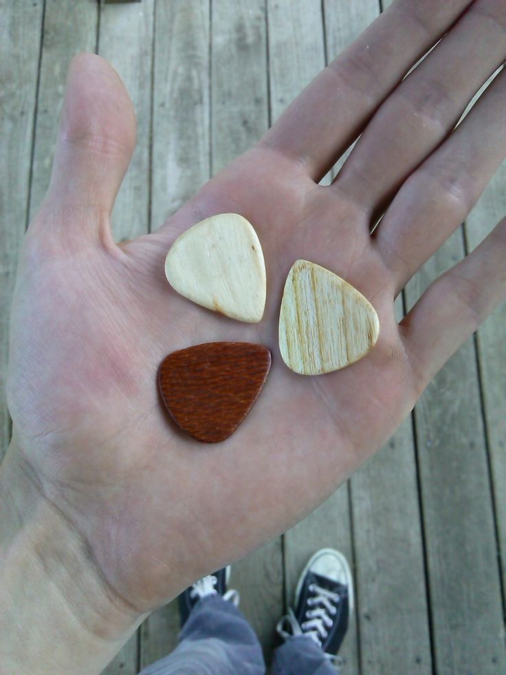 Wood Guitar Picks