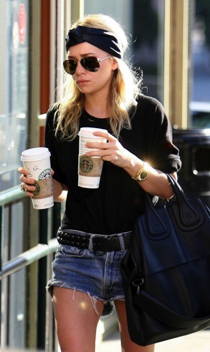 Ashley Olsen Long Straight Blond Hairstyle