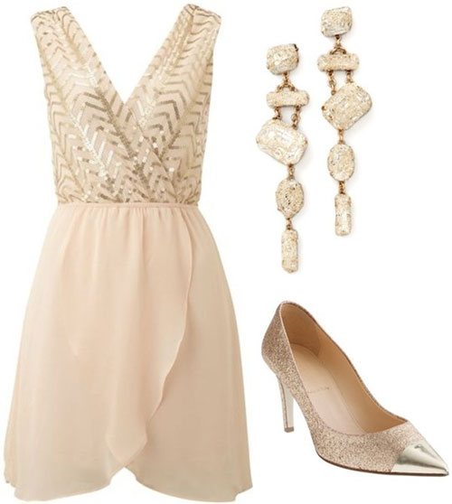 Light Pink Cocktail Dress