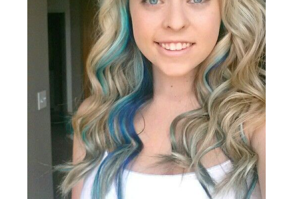 3. DIY Blue Streaks Hair Tutorial - wide 2