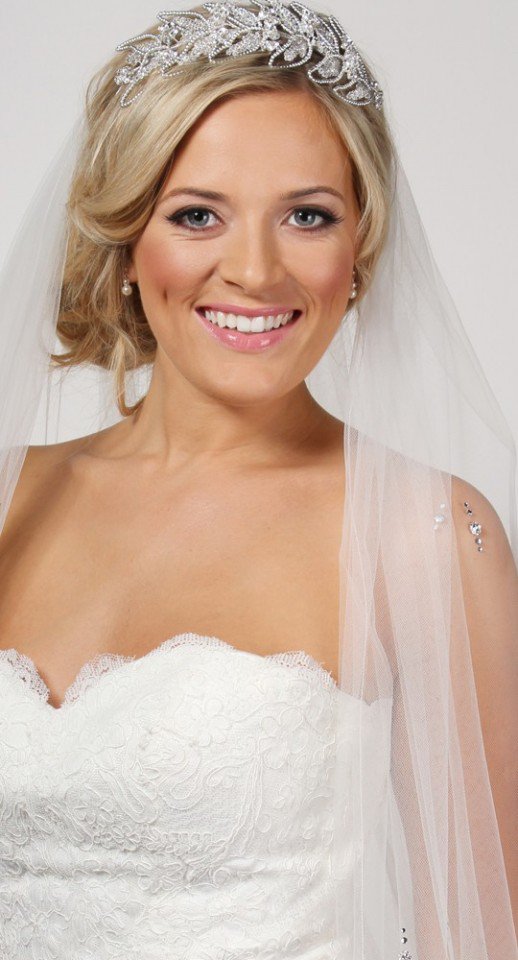 Wedding Hairstyle With Veils