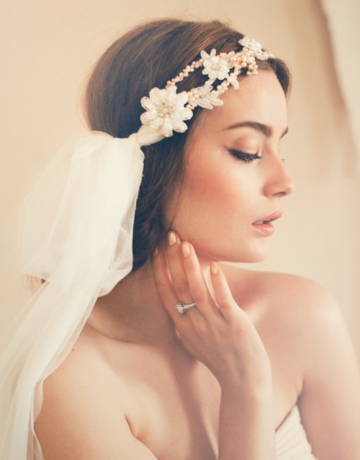 Wedding Hairstyle with Veils