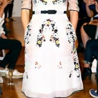 White Floral Dress
