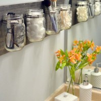 DIY Mason Jar Organizer