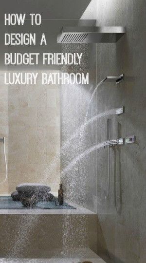 A Budget Friendly Luxury Bathroom