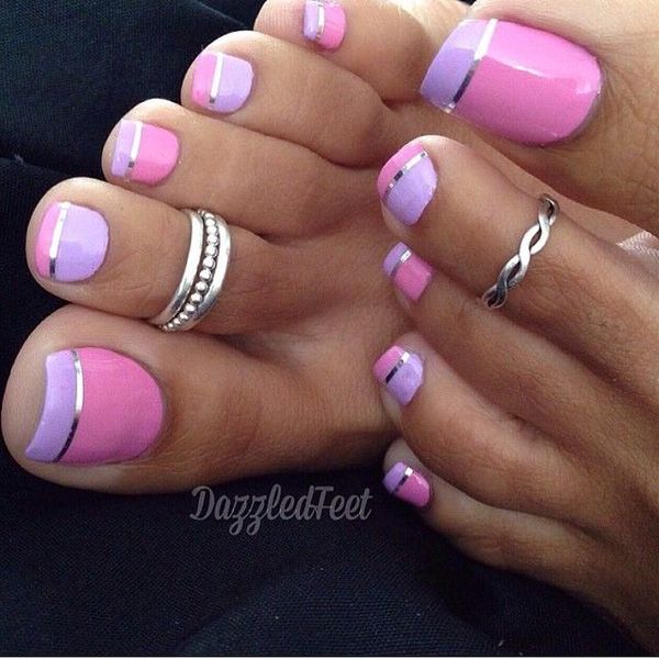 15 Easy Nail Art for Toes 15 Easy Nail Art for Toes
