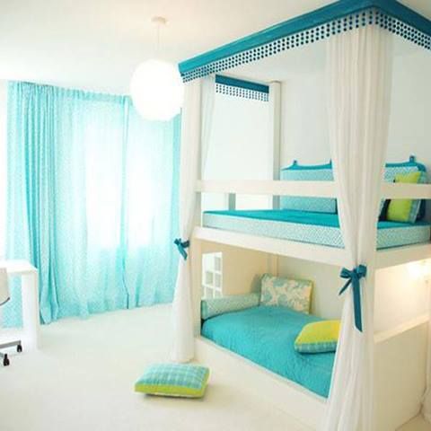 Blue and White Room