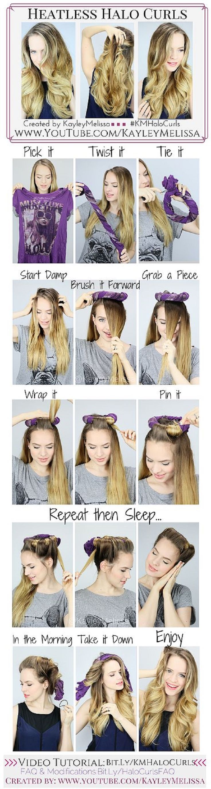 15 Super Easy Hairstyles For Lazy Girls With Tutorials