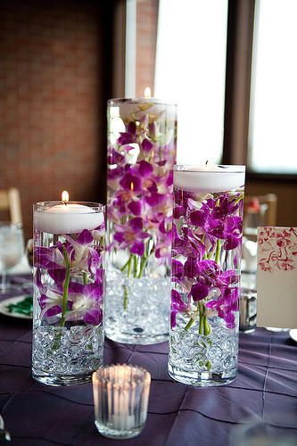Floral Candle Holders