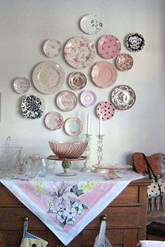 Pink Plate Display