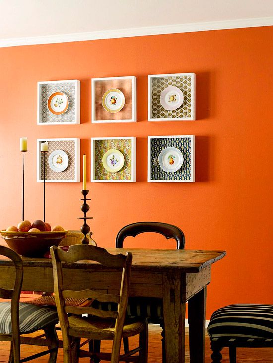 15 Ways to Make a Plate Wall Pretty Designs