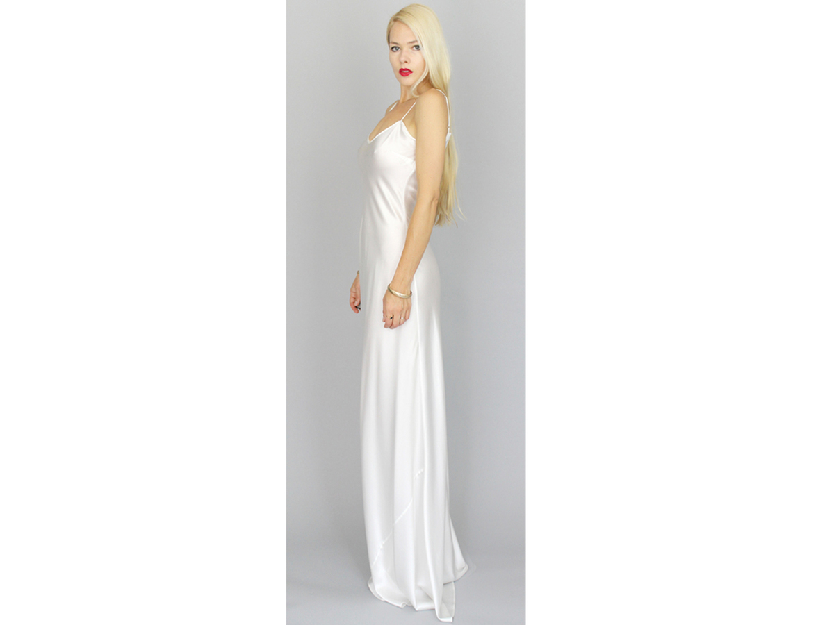 Dahl Mercy Silk Slip Dress, $900