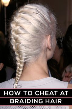 French Braid for Blond Hair