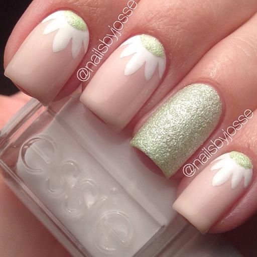 Light Pink Nail Art Design