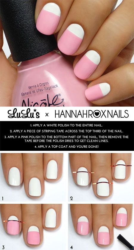 25 Easy Step By Nail Tutorials For