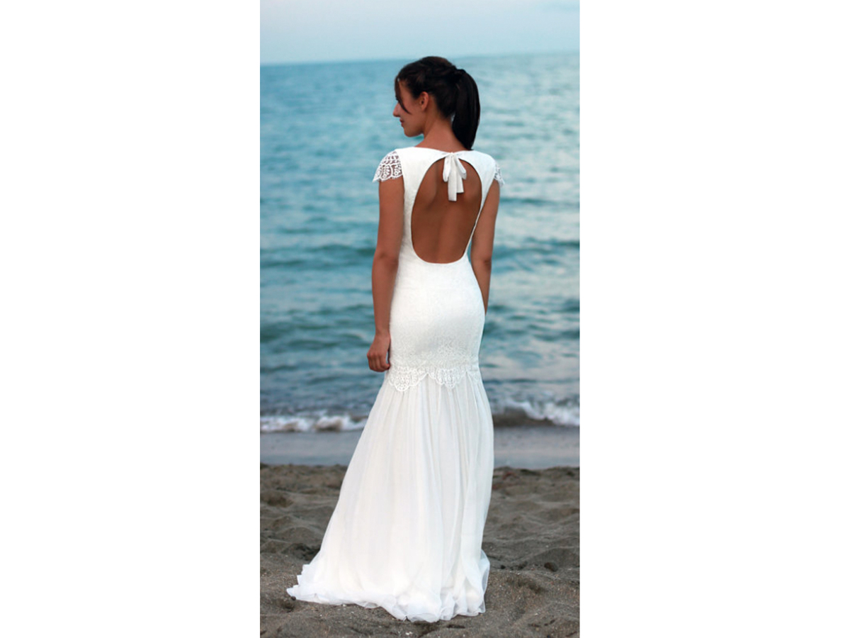 PolinaIvanova Bohemian Wedding Dress, $470
