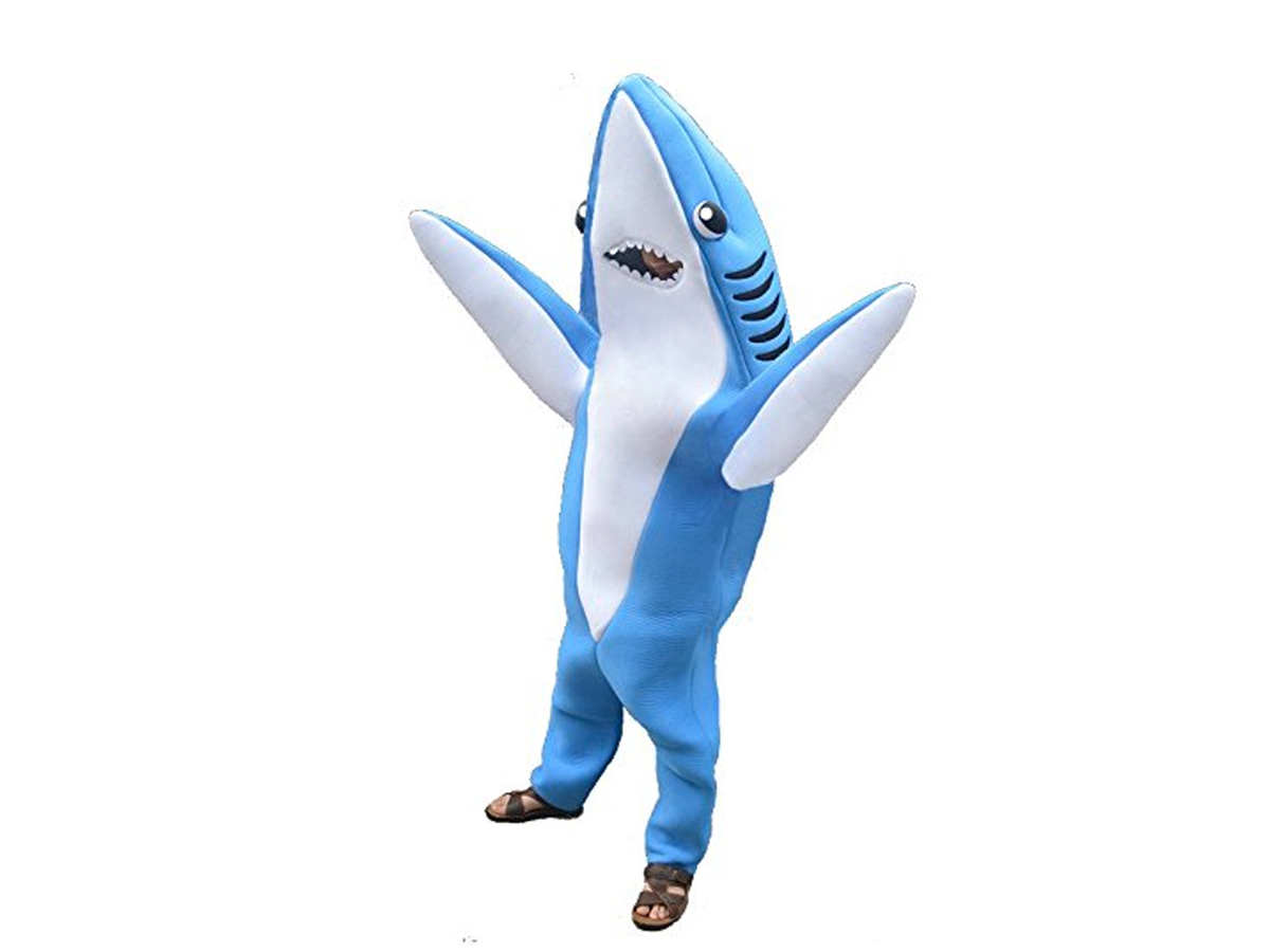 RootSuit Party Shark Costume, $179