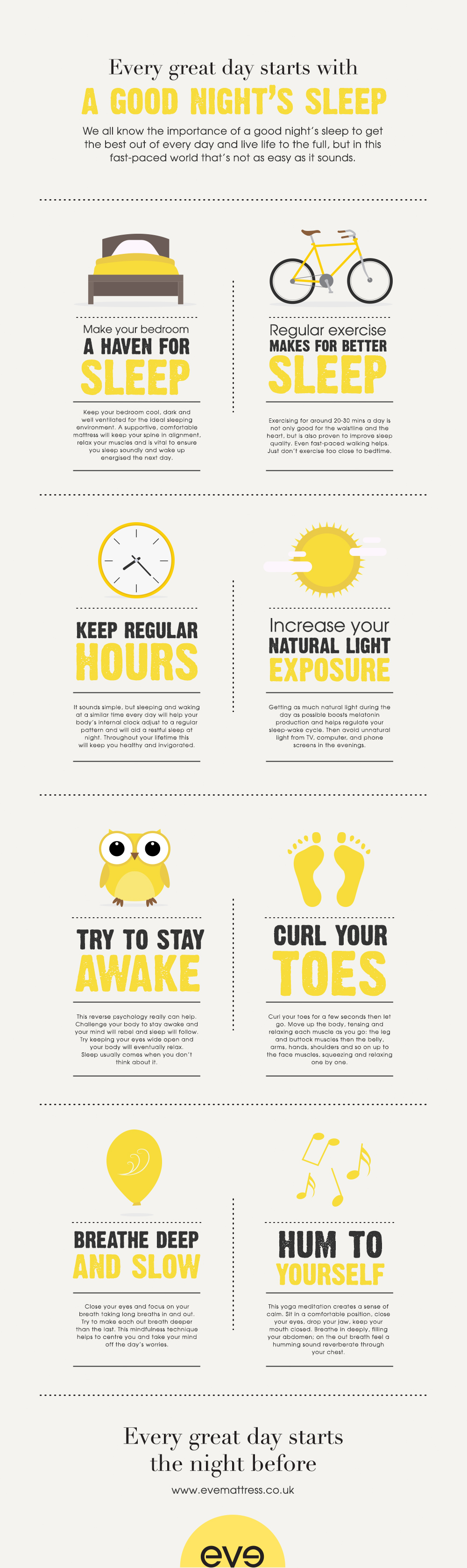 Tips for a Good Night Sleep