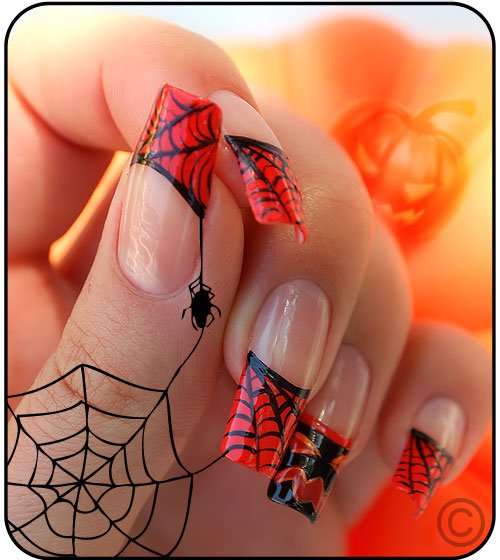 Amazing Halloween Nail Design