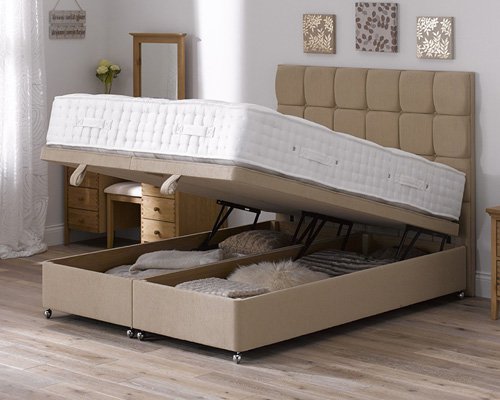 Bed with Storage Place