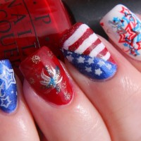 Fourth of July Nails